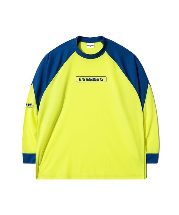 QT8 GARMENTS（キューティーエイトガーメント）の「OC Spin Tee (for B-Boys & B-Girls) (Neon)（Tops）」