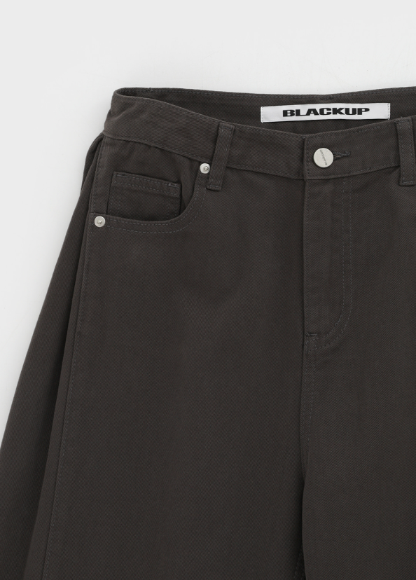 [MADE] Bellea Folding Wide Cotton Pants