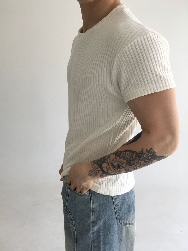 crop ned short sleeve(3colors)