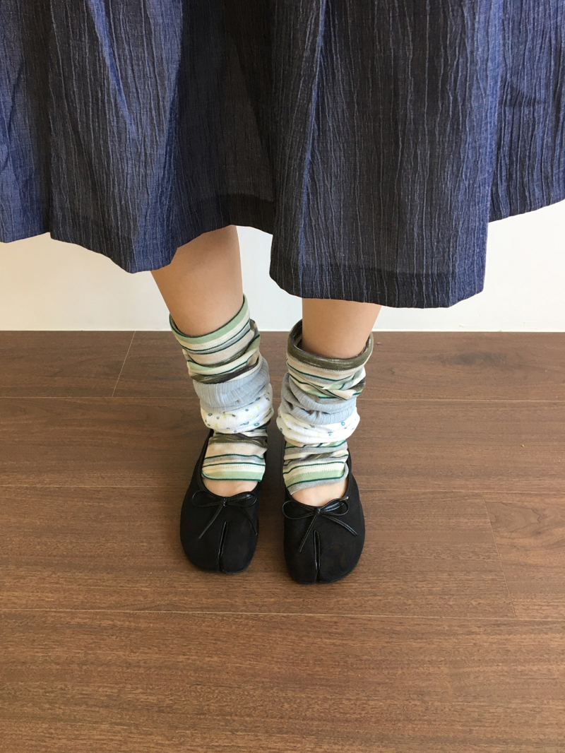 Patchwork Leg Warmers (2color)