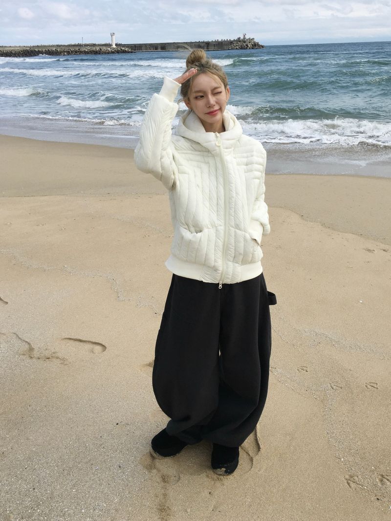 Lovey Heart Cargo Wide Pants (3c)