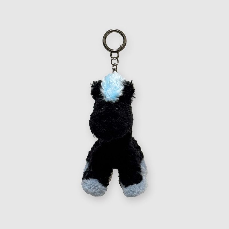 Papimyong（パピミョン）の「[made]ポニーキーリング black（トイ/キーホルダー）」