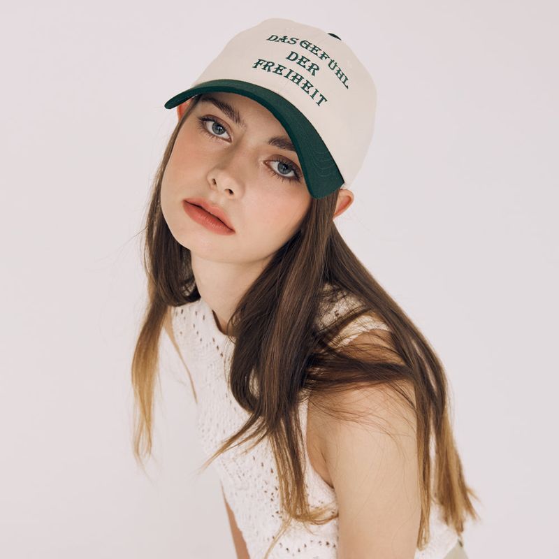 FREIHEIT(フライハイト)の「TWO-TONE BALL CAP (GREEN)(Hats)」