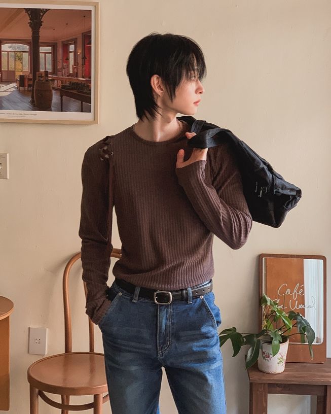 エリオ ショルダー レースアップ ロングスリーブ