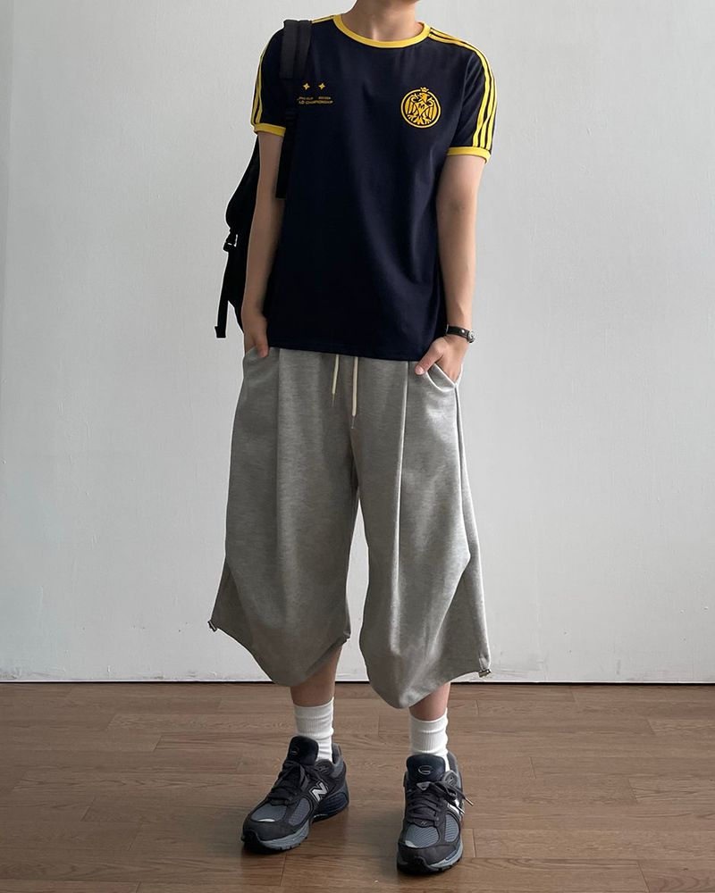 Drop Bermuda Bonded Sweatpants