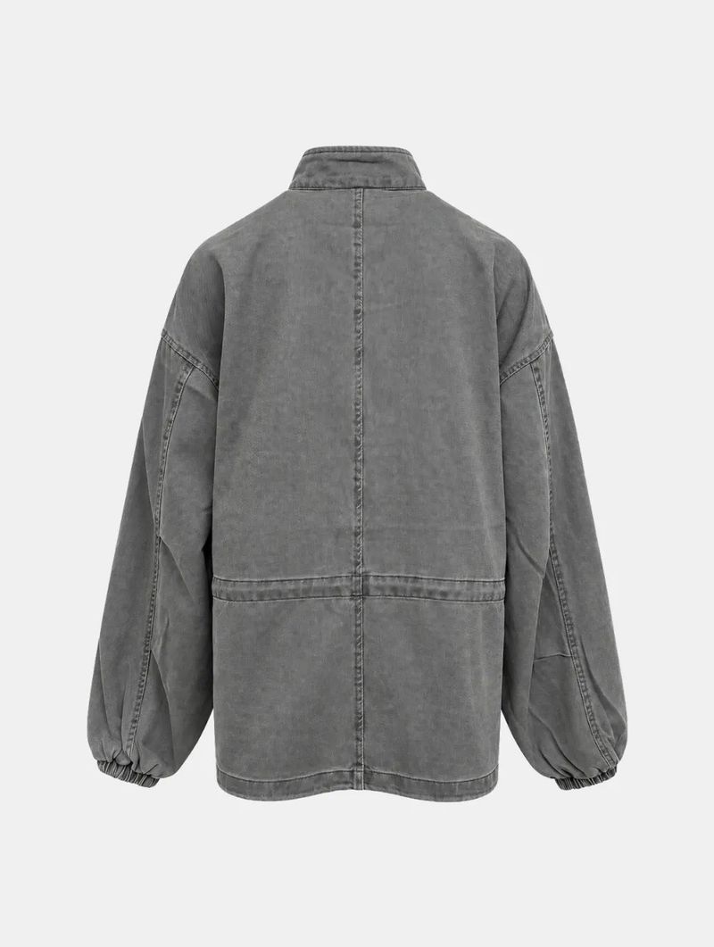 Safari Washed Flap Pocket Jumper