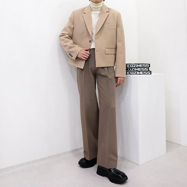 CR Roy wool crop jacket (3 colors)