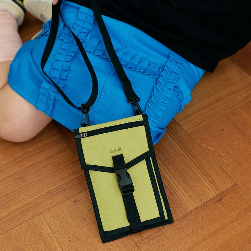Sunlit Travel Cross Bag (Olive)