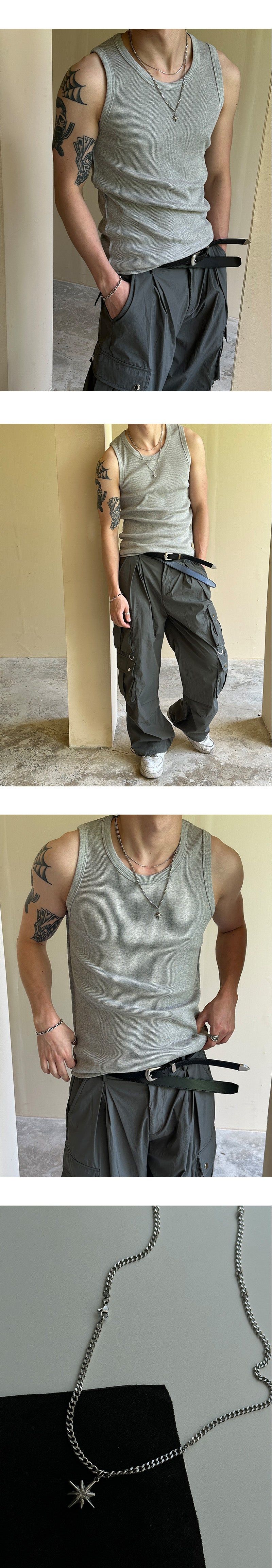 [Unisex] Star sugical necklace 