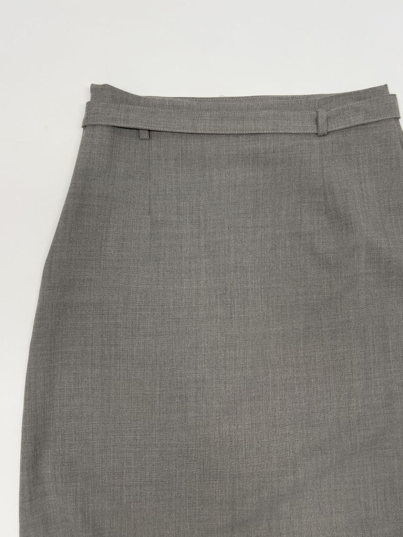 [SS] Bocashi Button Long Skirt