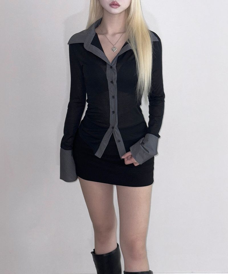 Core Low Mini Skirt (2colors)