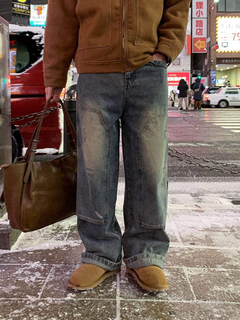 Nica Winter Double Knee Denim