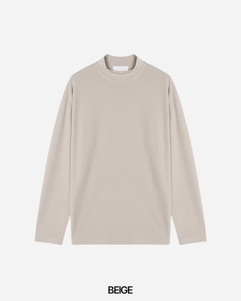 Winter mockneck knit