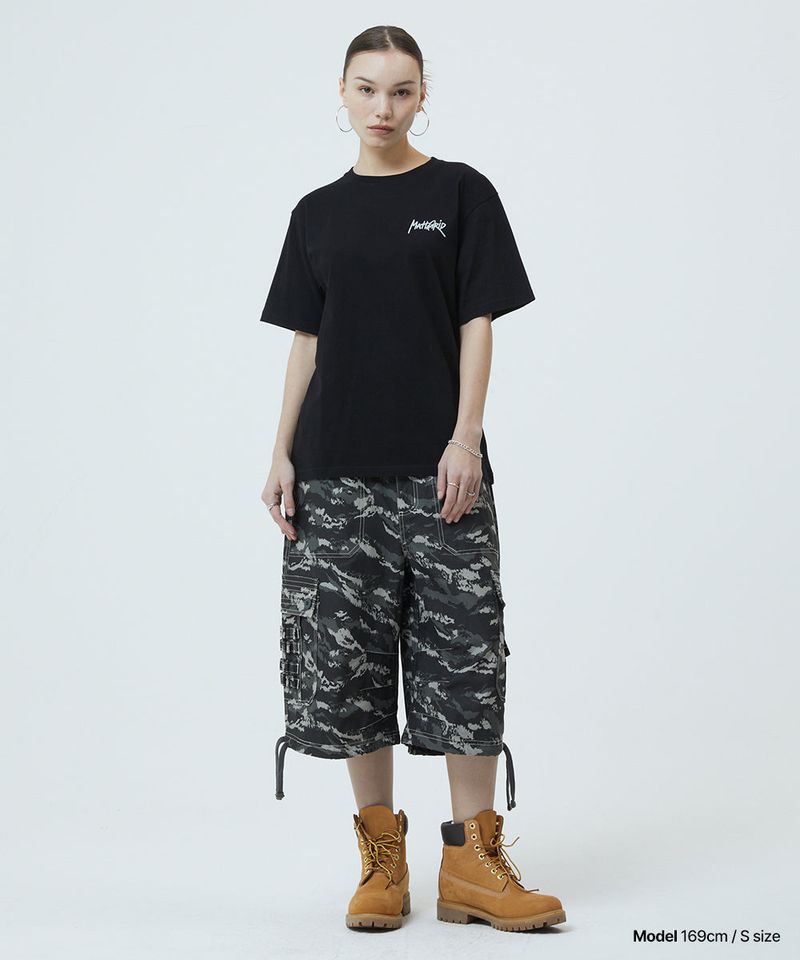 UTILITY CARGO CAMO SHORTS
