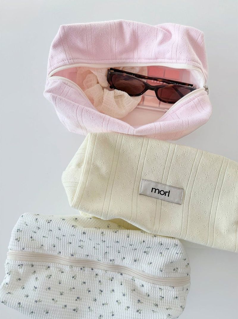 Bread pouch (Flower/Ivory)