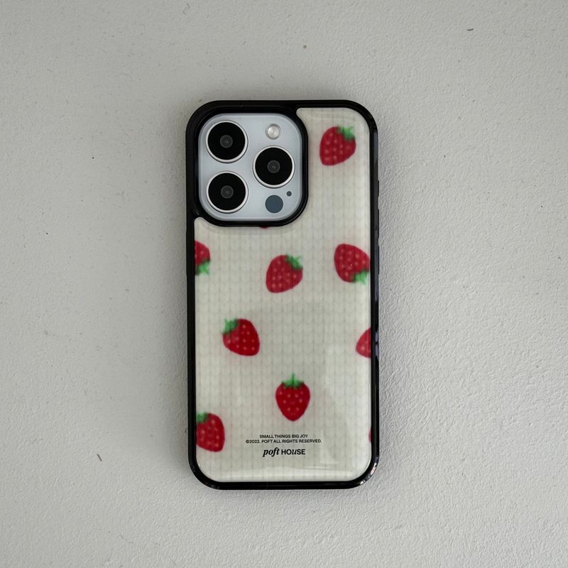 epoxy white strawberry berry
