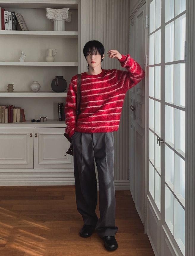 Elo One-Tuck Wide Slacks