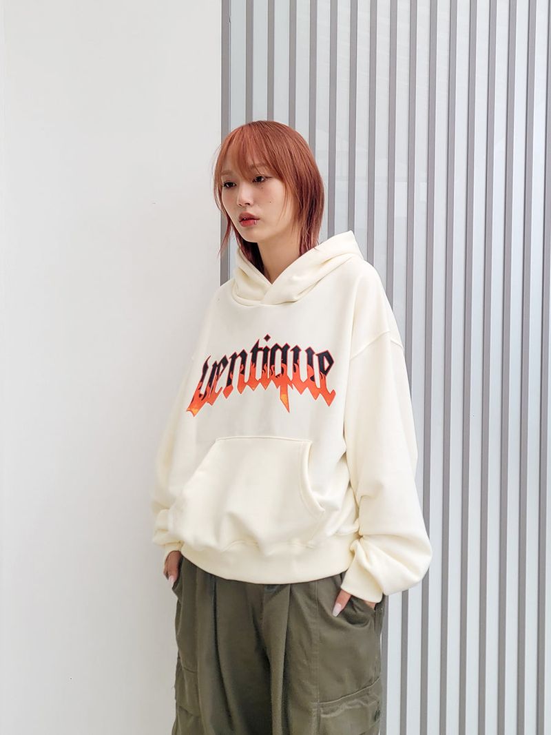 VENTIQUE Crop Hoodie 2color