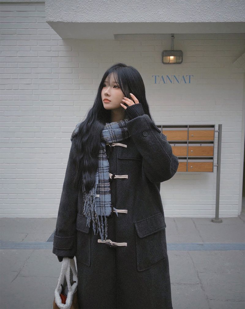 [BELLIDE MADE] Wendy's Duffle Long Coat with Toft