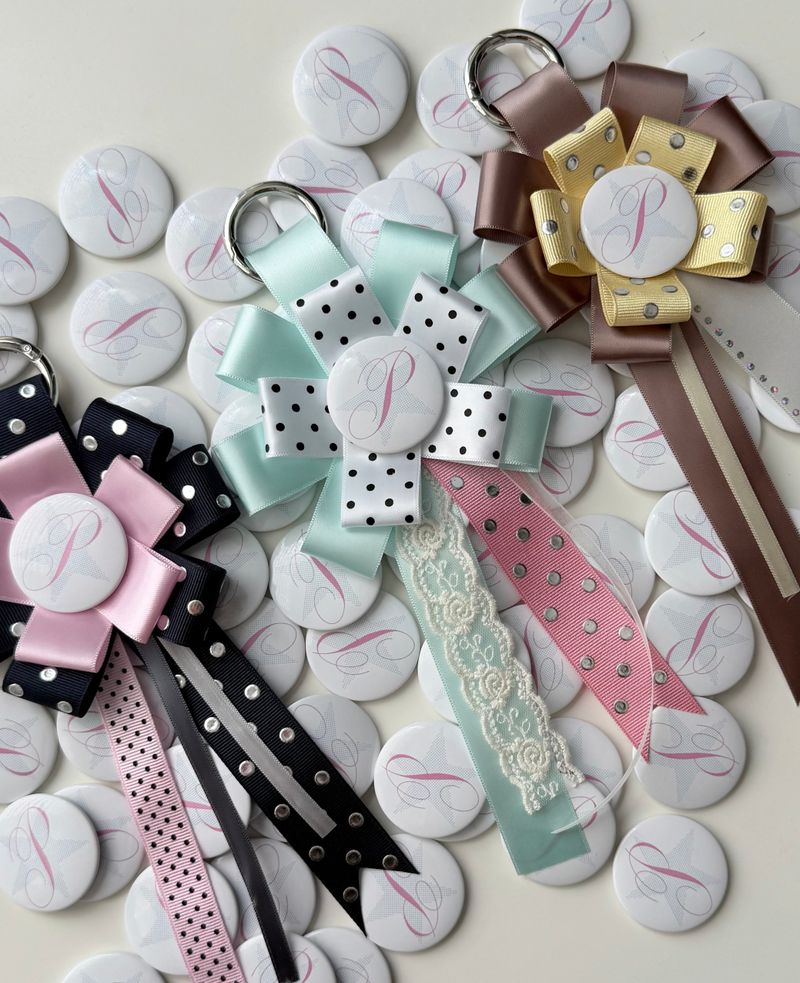 [MADE] ROSETTE MIRROR KEYRING (MINT)