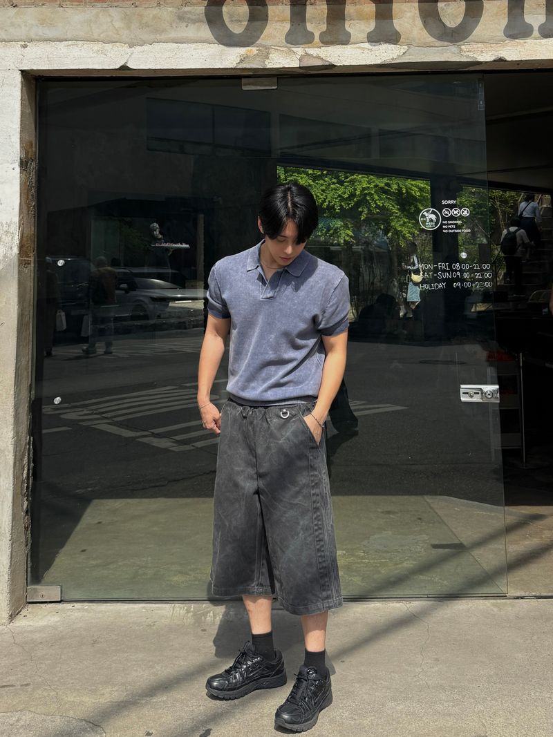 Pigment track bermuda pants
