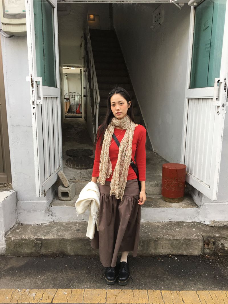 DUGGY(ダギー)の「Antique Fold Skirt (3color)(Skirts)」