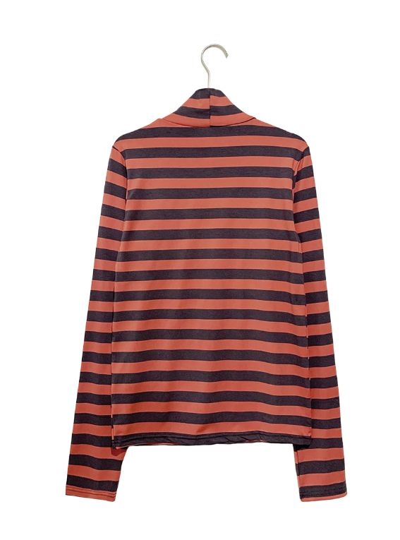 Aneva Stripe Polar Long Sleeve Tee