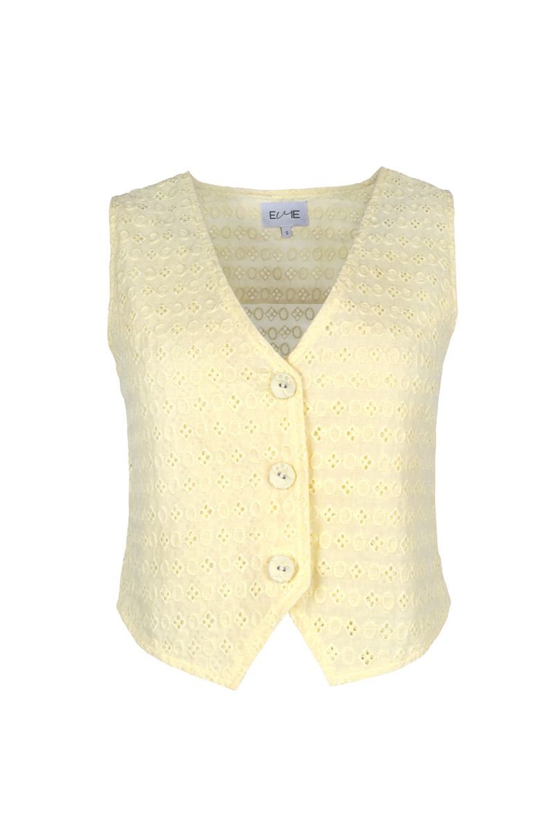 EVIE kimber VEST YELLOW