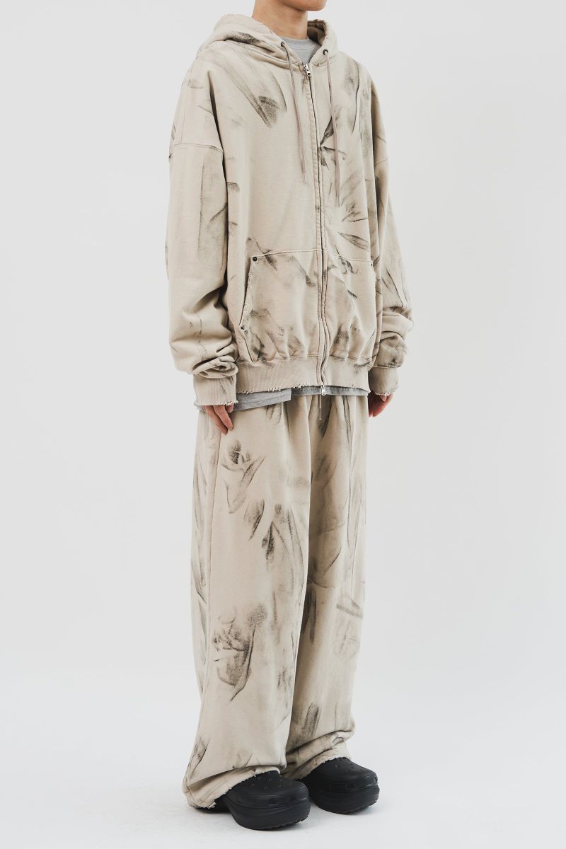 Dirty Scratch Banding Pants (3color)