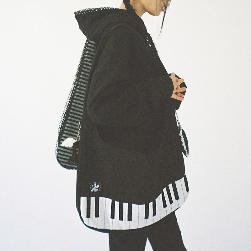 Piano Melody Bag - Black