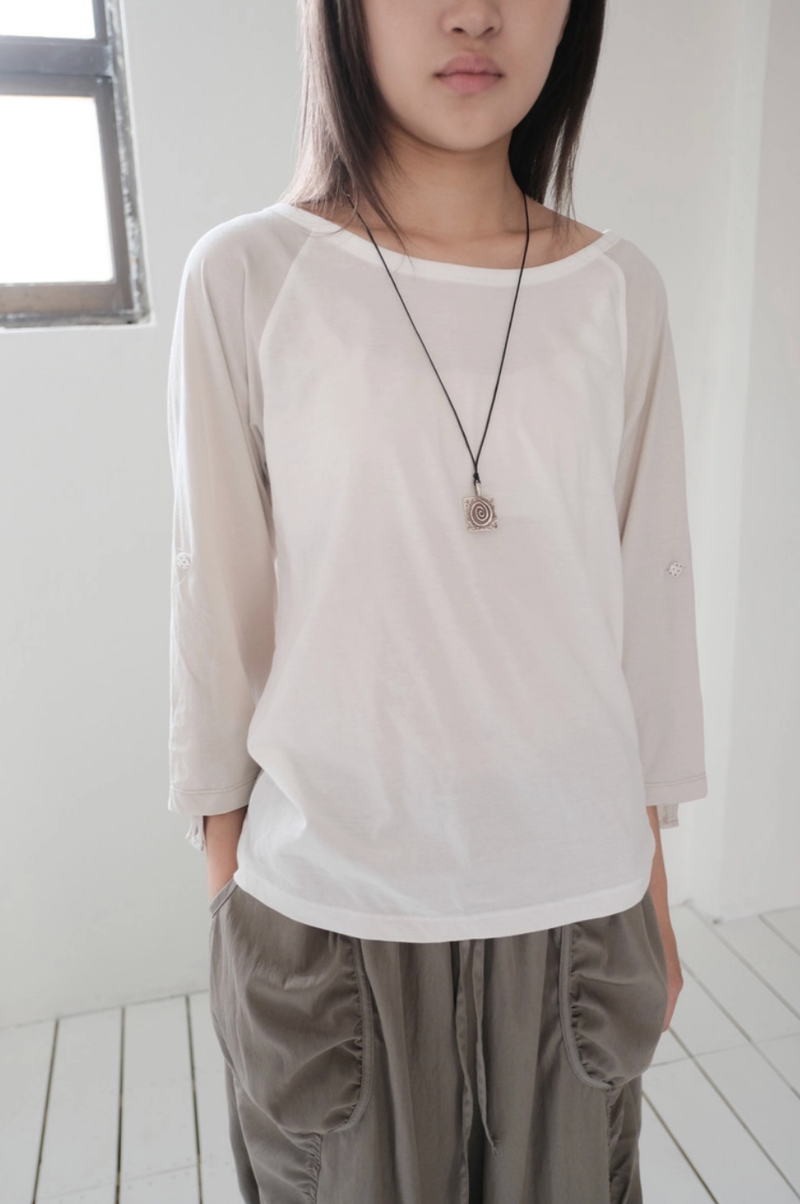 callhag（コールハグ）の「roll-up raglan T (2c)（Tops）」