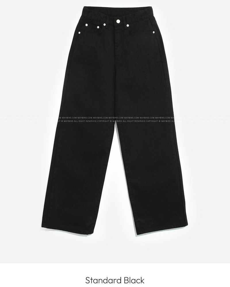 Wide cotton pants