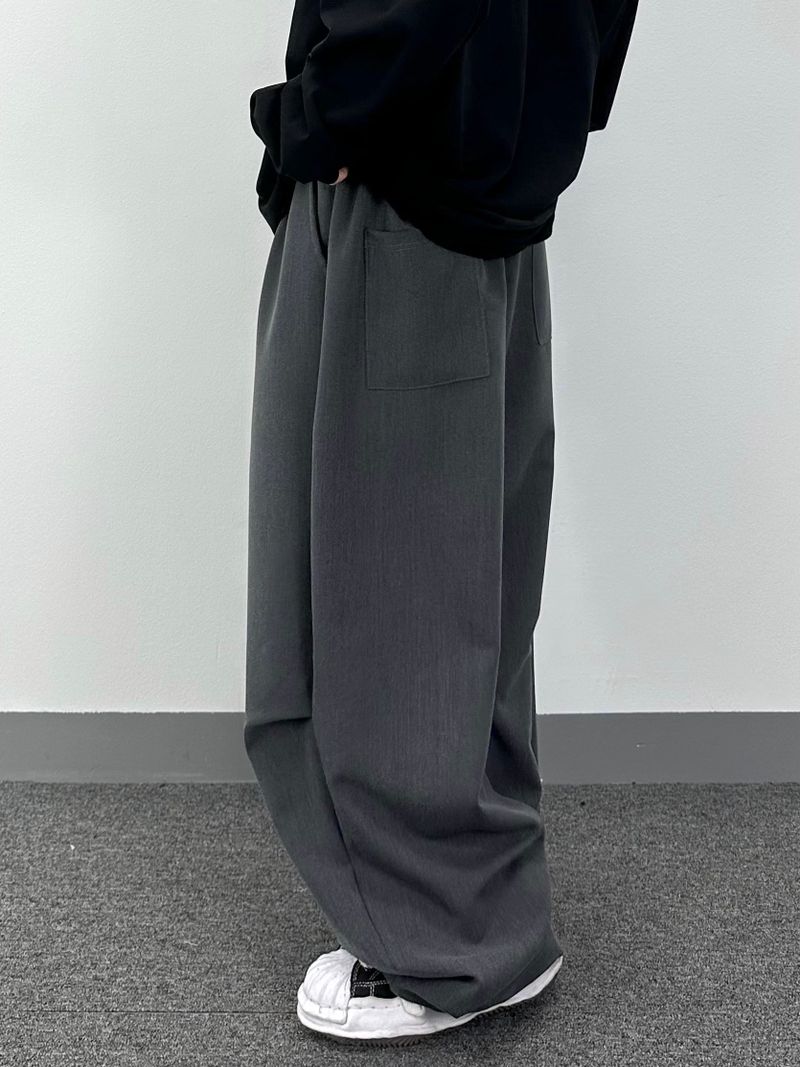 One-Tuck Slacks Balloon