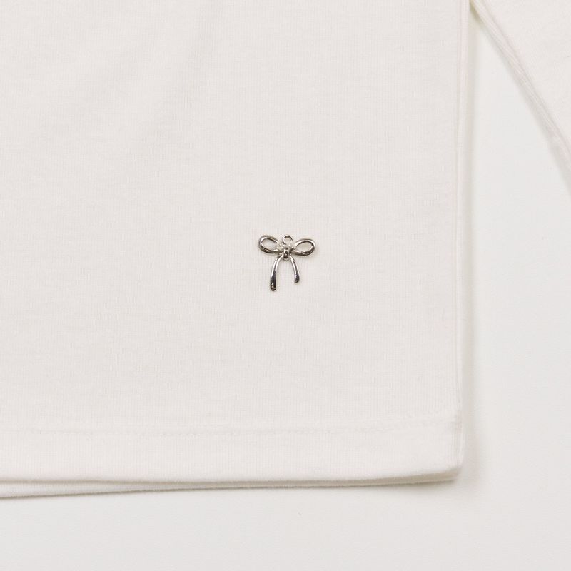 RIBBON POINT T IVORY