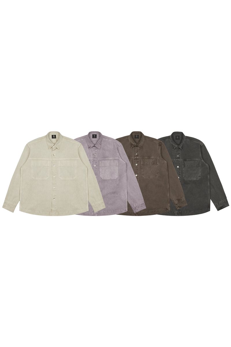 VENTIQUE Pigment Work Cotton Jacket 4color