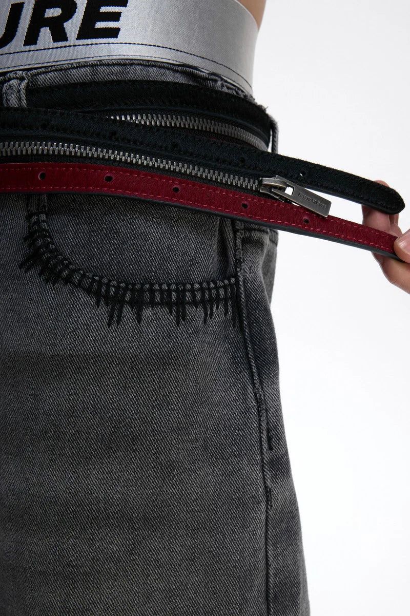 Vintage Double Zip Belt