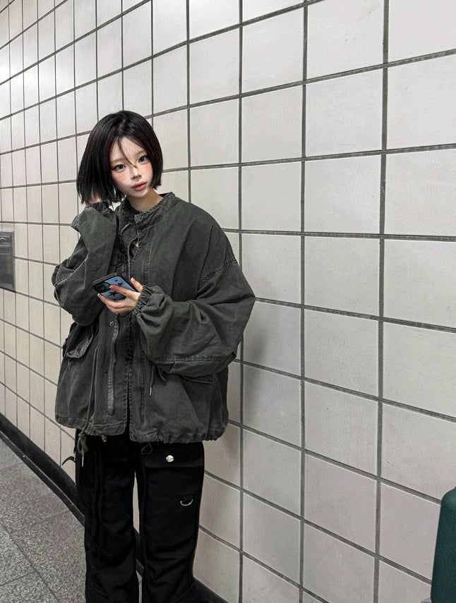 Vintage Mood Bomber Jacket