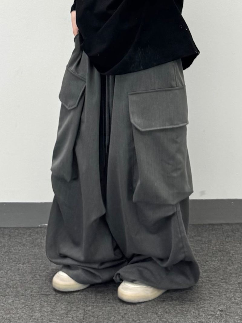 slacks cargo balloon pants