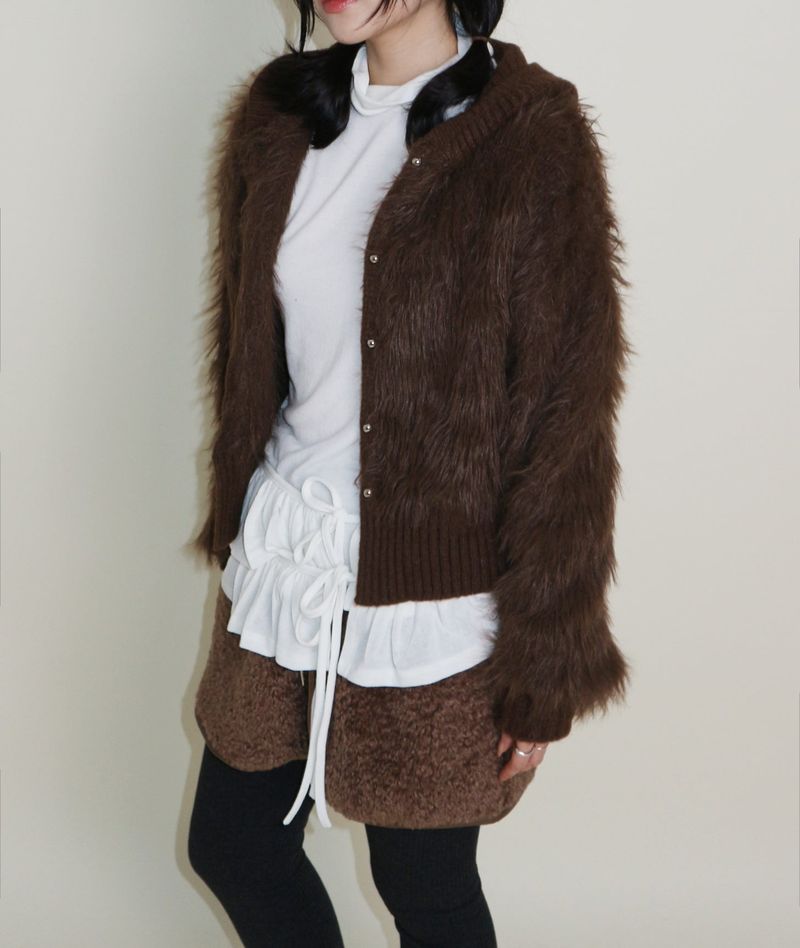 Yves Double Frill Layered Shea Turtleneck (Turtleneck)