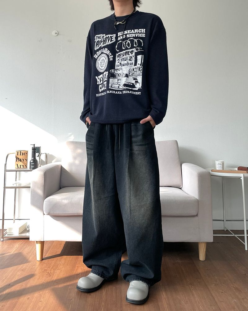 Archive Printed Knit T-Shirt