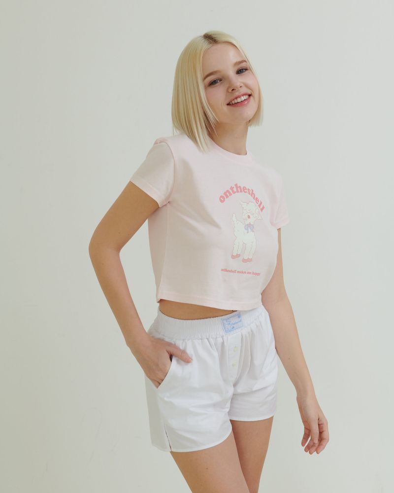 Ontheshell Cotton Pants - Pure White