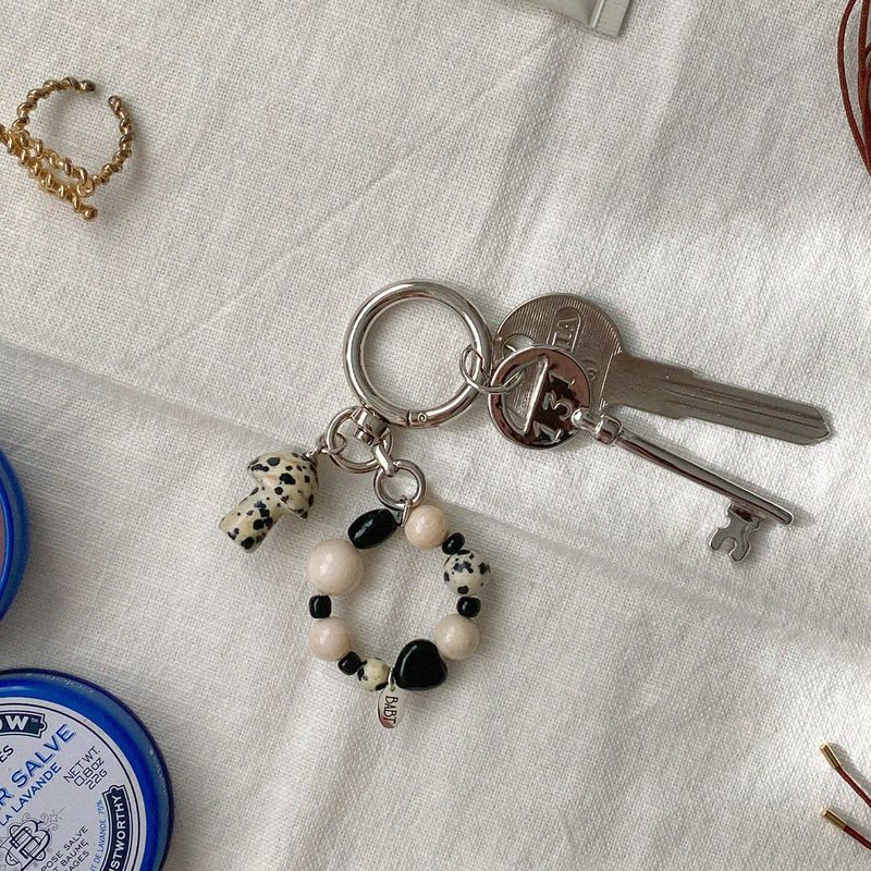 mechuri mushroom keyring