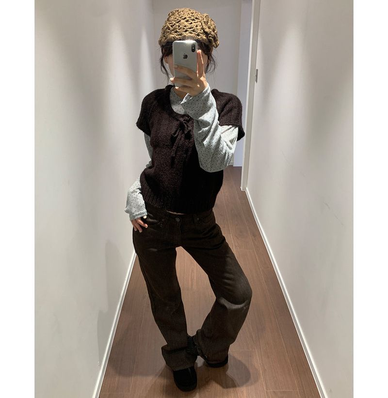 DUGGY(ダギー)の「Low bootcut selvage denim (2color)(Pants)」