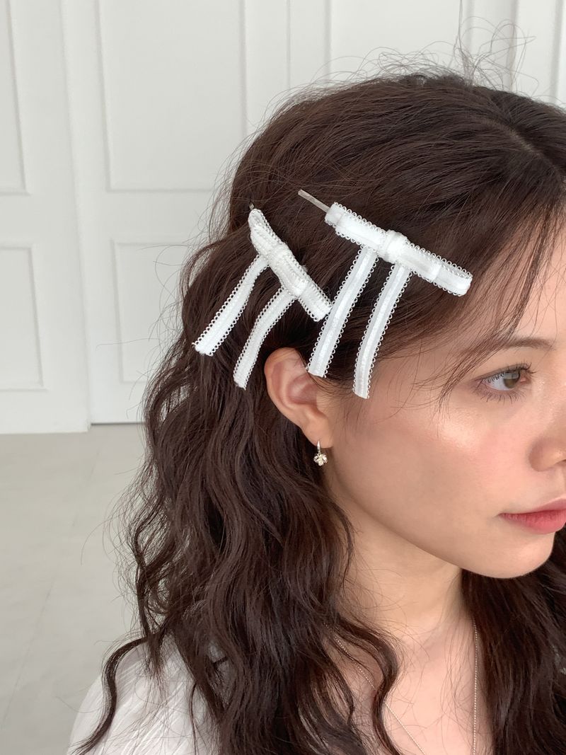 [MADE]HEART FLOWER EARRING (unbalance 2ps)
