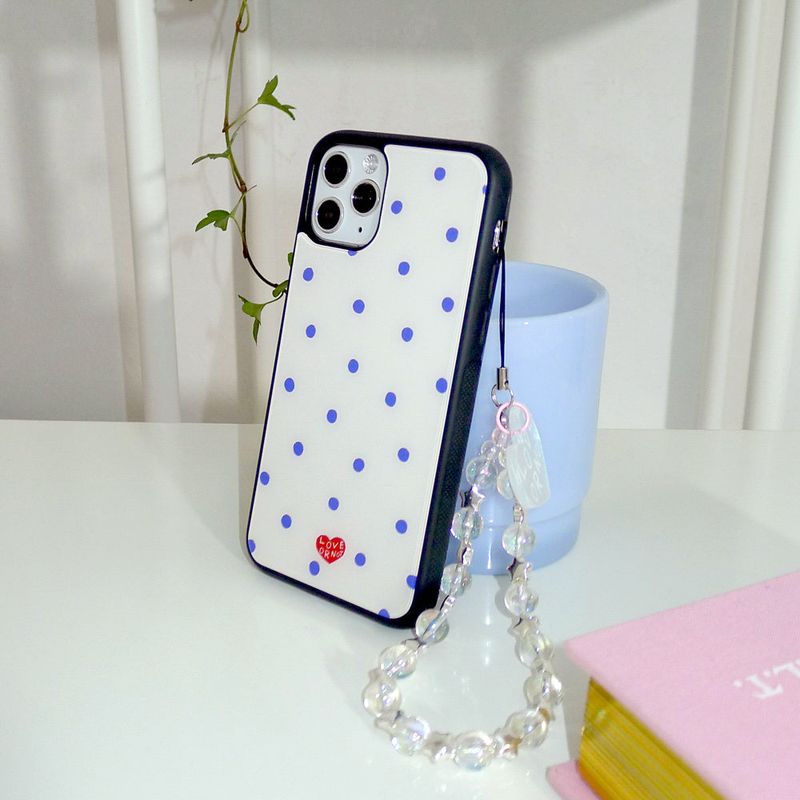 [MADE]Blue Balls-Ivory Epoxy Bumpercase