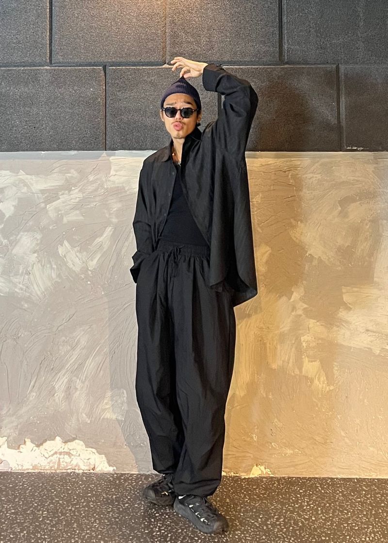 Work Nylon Banded Pants 4Color