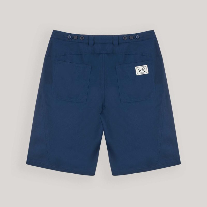 Navy Line Burmuda Pants