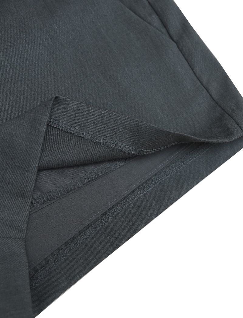 square ring low-rise pants