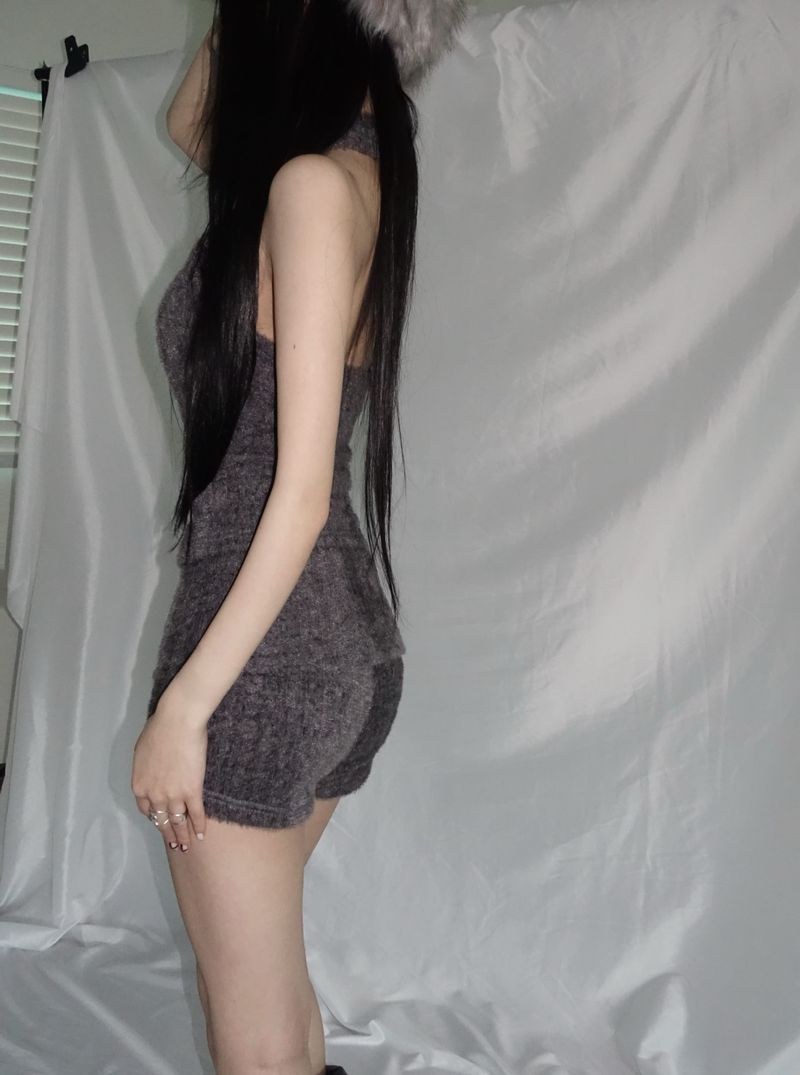 Evening Angora Sleeveless