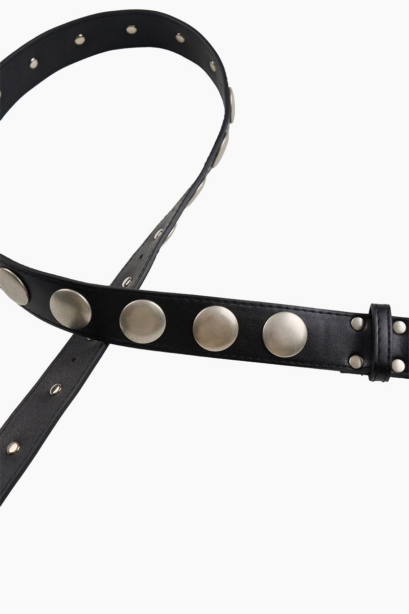 Big round studded belt